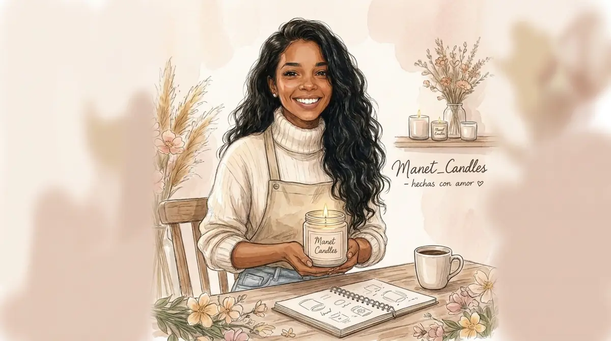 Bárbara · Creadora de Manet Candles